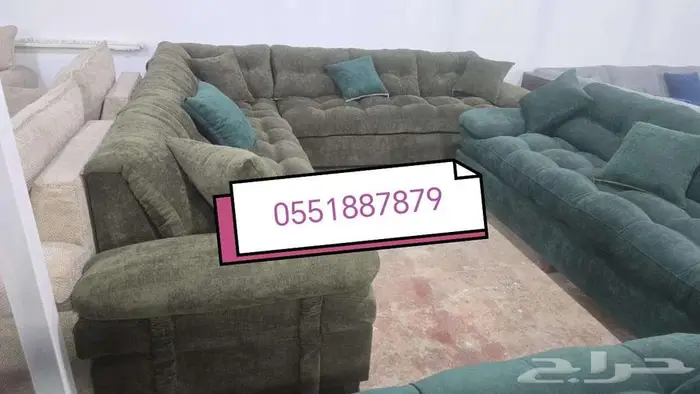 كنب جديد جاهز بالرياض 1