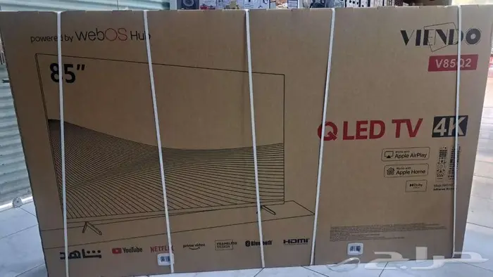 توصيل وتركيب شاشه تلفزيون شاشات اخر اصدارات 5