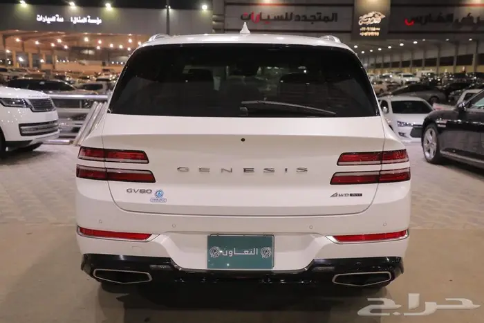 جينيسس GV80 فل كامل رويال بانوراما جلد ستة سلندر موديل 2022 6
