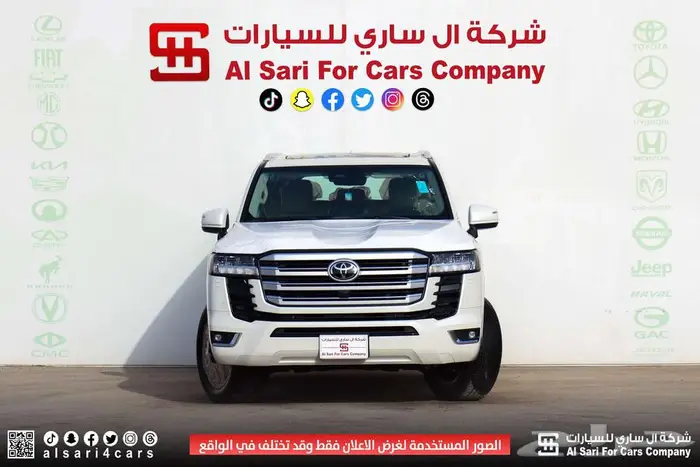 تويوتا لاند كروزر GXR L4 2025 اقساط بنوك وشركات 2
