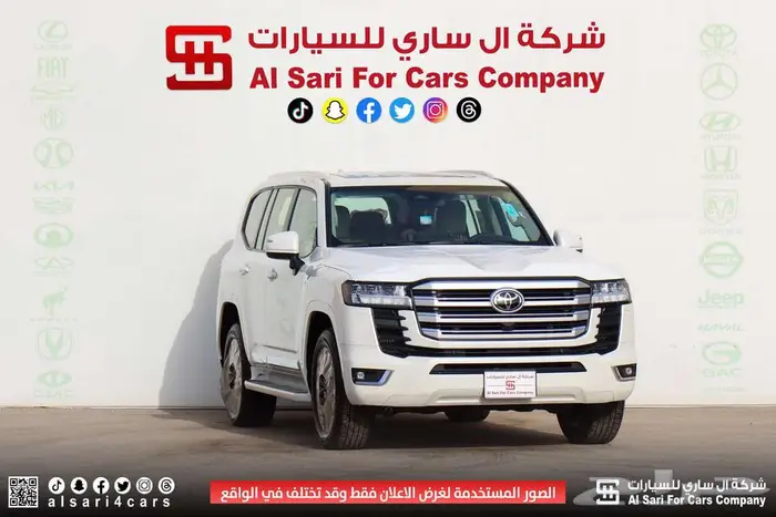 تويوتا لاند كروزر GXR L4 2025 اقساط بنوك وشركات 5