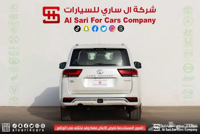 تويوتا لاند كروزر GXR L4 2025 اقساط بنوك وشركات 9