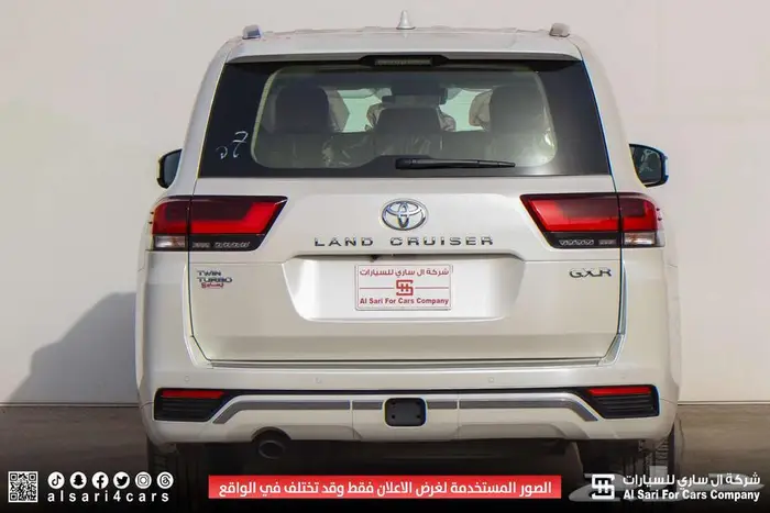 تويوتا لاند كروزر GXR L4 2025 اقساط بنوك وشركات 10