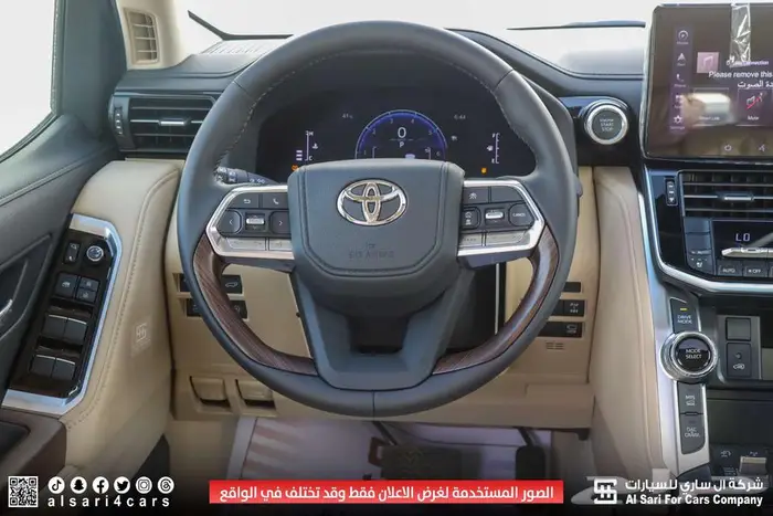تويوتا لاند كروزر GXR L4 2025 اقساط بنوك وشركات 17