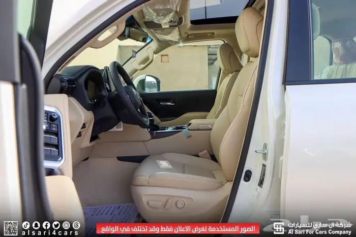 تويوتا لاند كروزر GXR L4 2025 اقساط بنوك وشركات 21