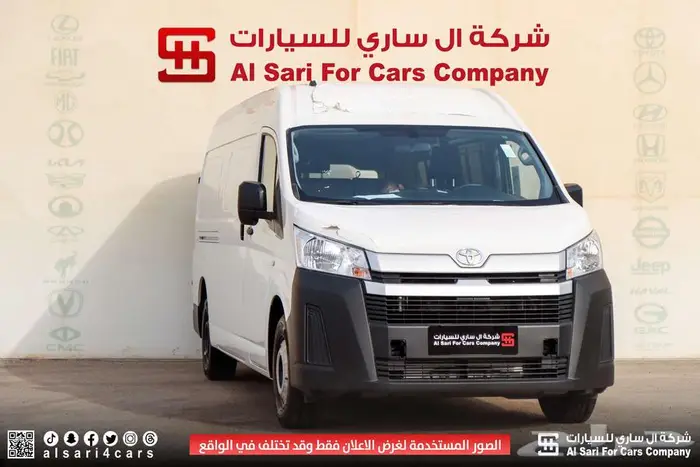 تويوتا فان بضاعة ديزل أوتوماتيك باب 2025 اقساط بنوك وشركات 1