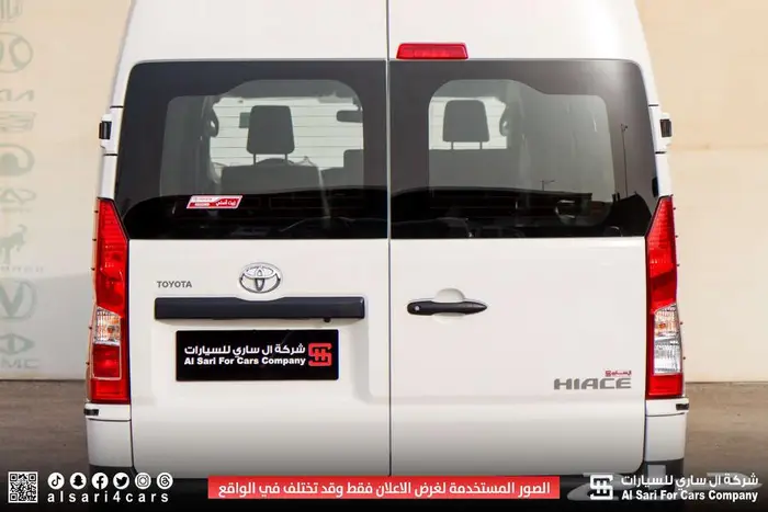 تويوتا فان بضاعة ديزل أوتوماتيك باب 2025 اقساط بنوك وشركات 4