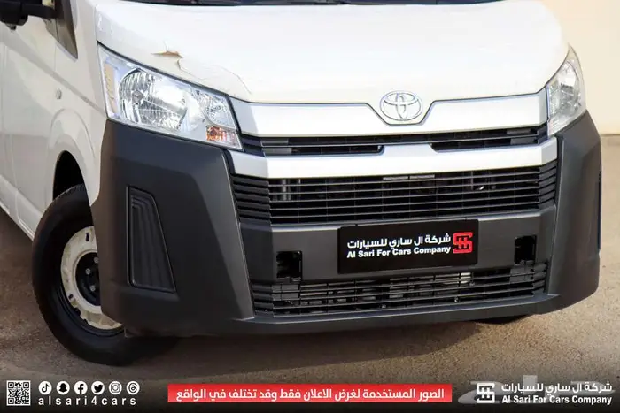 تويوتا فان بضاعة ديزل أوتوماتيك باب 2025 اقساط بنوك وشركات 12
