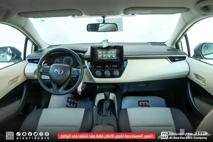تويوتا كورلا XLI جنوط محرك 2.02025 اقساط بنوك وشركات 16