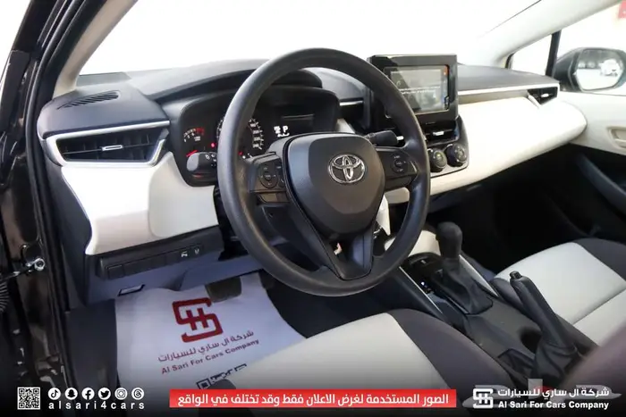 تويوتا كورلا XLI جنوط محرك 2.02025 اقساط بنوك وشركات 27
