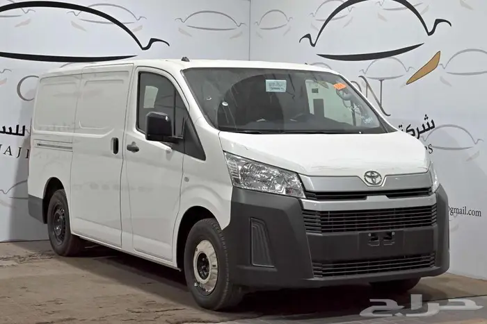 تويوتا باص هايس فان بضاعة قير عادي سقف واطي بنزين 2026 0