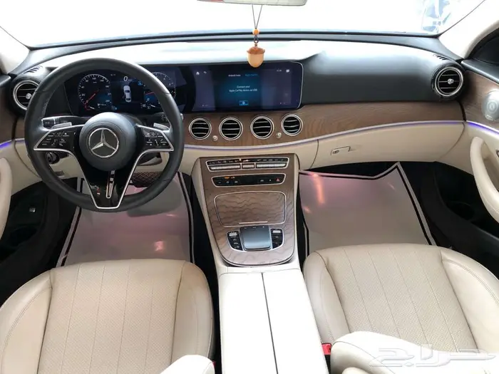 مرسيدس E350 موديل 2021 ابيض 11