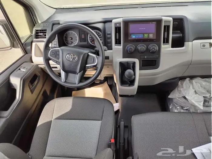 تويوتا باص هايس بضاعة 2025 بنزين قير عادي سعودي 6