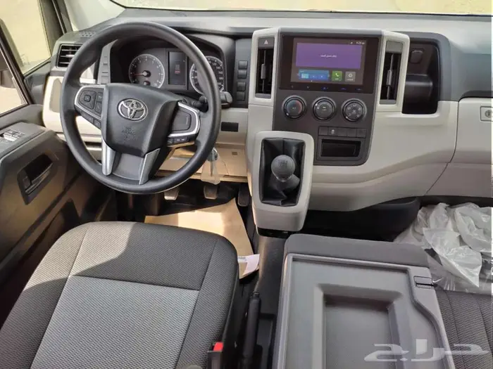 تويوتا باص هايس بضاعة 2025 بنزين قير عادي سعودي 7