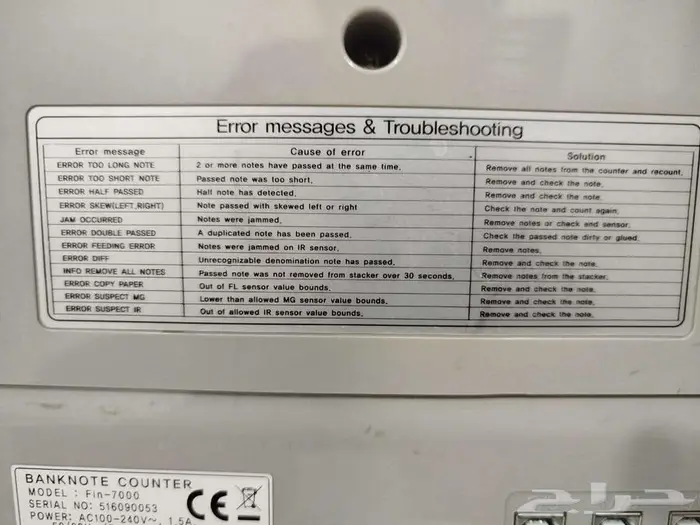 للبيع بانيو جاكوزي و عدادة نقود 2