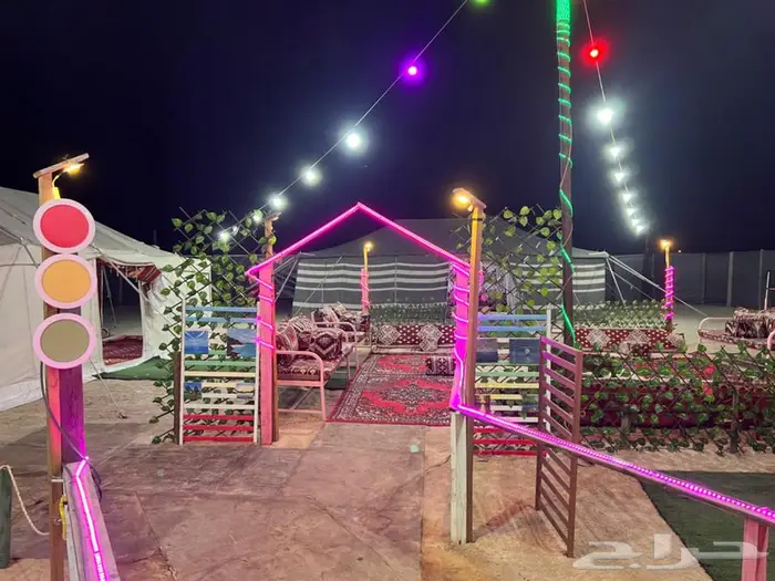 مخيم الأمراء بالدمام قسمين مع تأجير دبابات مجانا 30