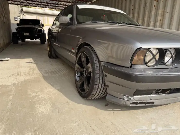 بي ام E34 مشروع سيارة درفت جاهزه بالكامل 5