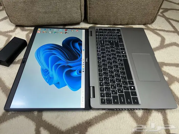 لابتوب Dell 7ultra الجيل15 Latitude رام16GBهارد SSD للبيع 18