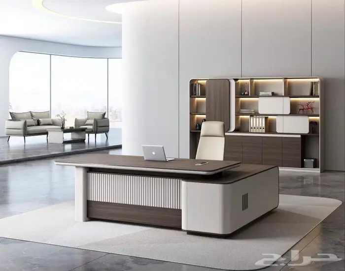 جديد أثاث مكتبي مكاتب طقم حق مدير و مكتب إداري و كراسي 2