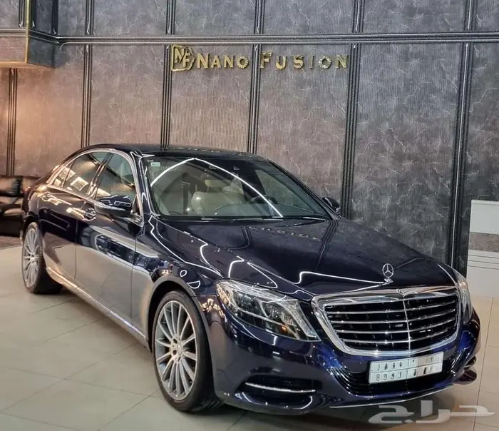 مرسيدس S400 مخزن 2016 عداد 45 الف كاش او دفعات 0