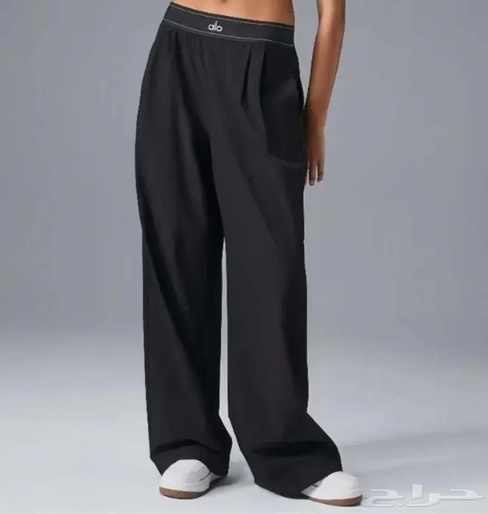 بنطلون رياضي ALO نسائي كاجوال واسع الساق 2