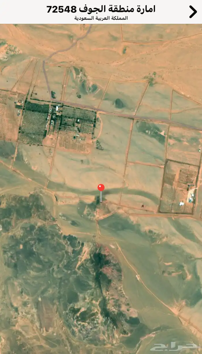 ارض زراعية للبيع في الجوف سكاكا بالشوحيطية 2