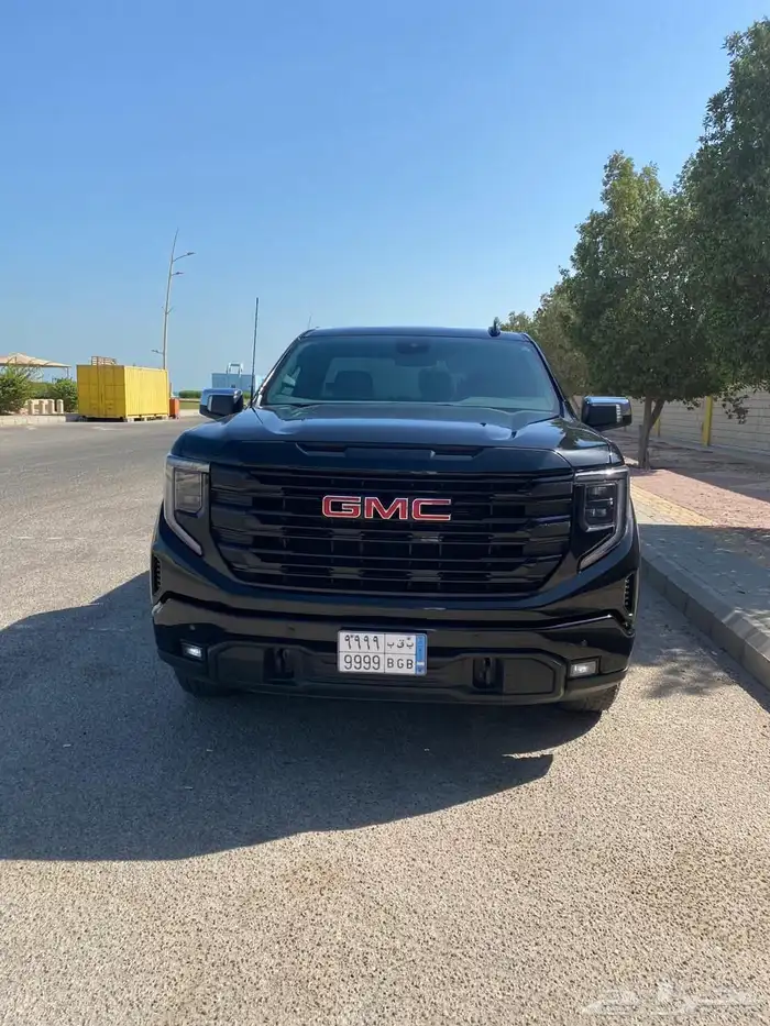 جمس سييرا 2024 اسود الفيشن gmc 7