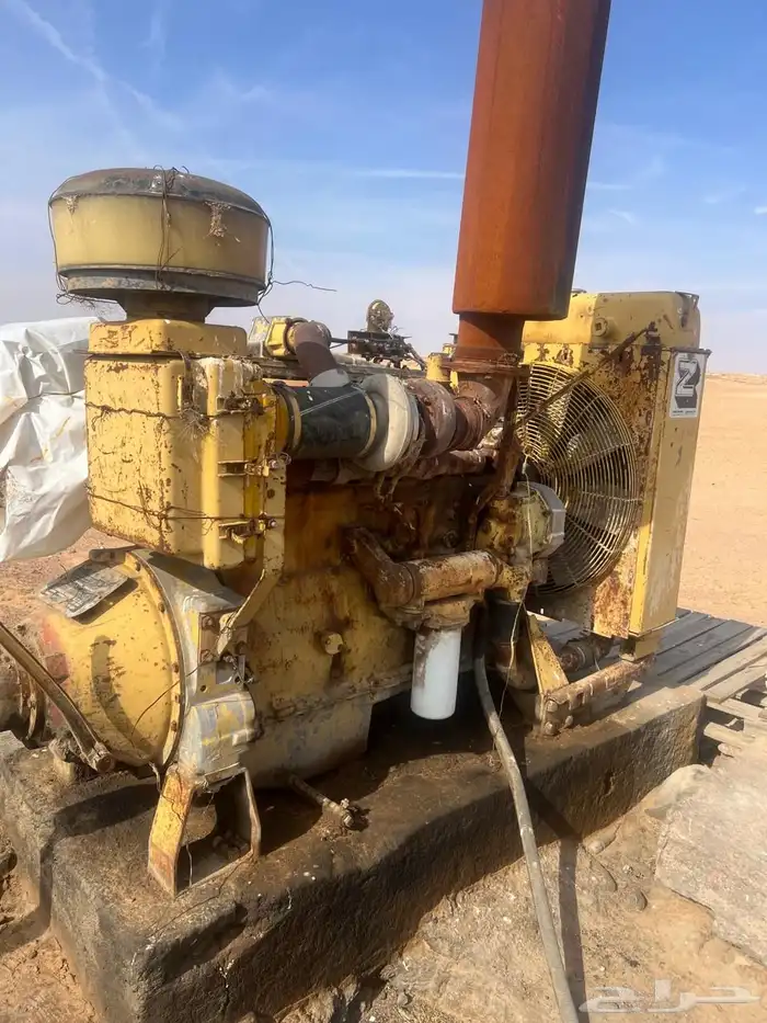 مكينه كتلر بلر 360 مع القير والتانكي الديزل ومولد الكهرب 5