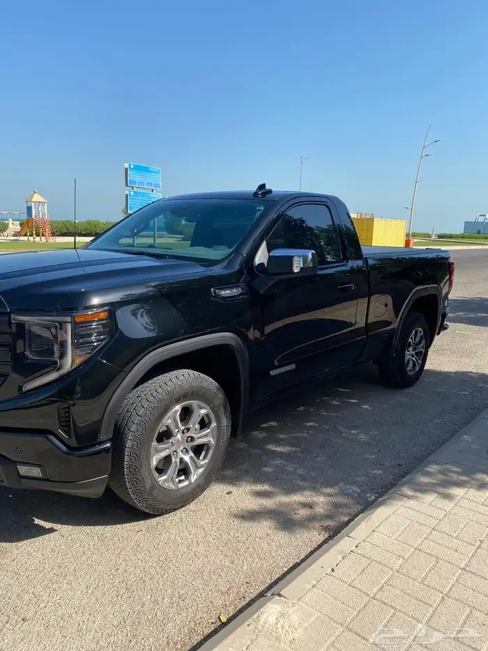 جمس سييرا 2024 اسود الفيشن gmc 6