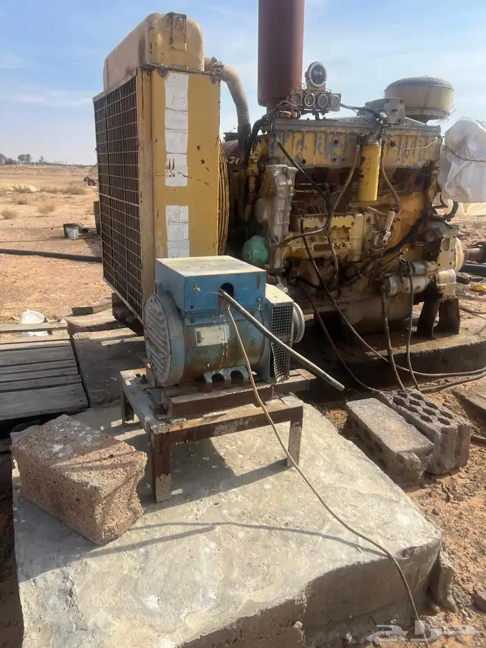 مكينه كتلر بلر 360 مع القير والتانكي الديزل ومولد الكهرب 0