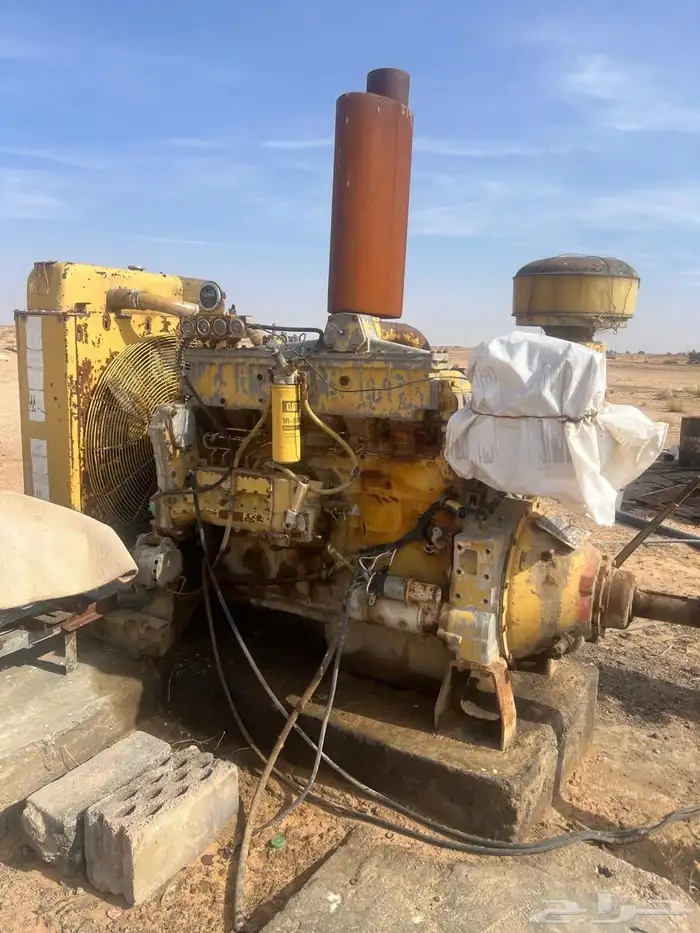 مكينه كتلر بلر 360 مع القير والتانكي الديزل ومولد الكهرب 7