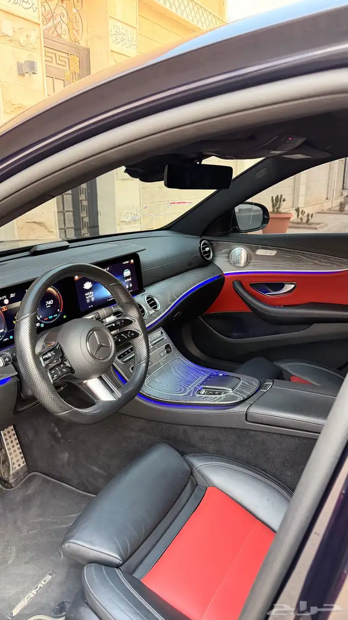 مرسيدس E350 AMG 2021 ( بنزين ) بحالة الوكالة 12