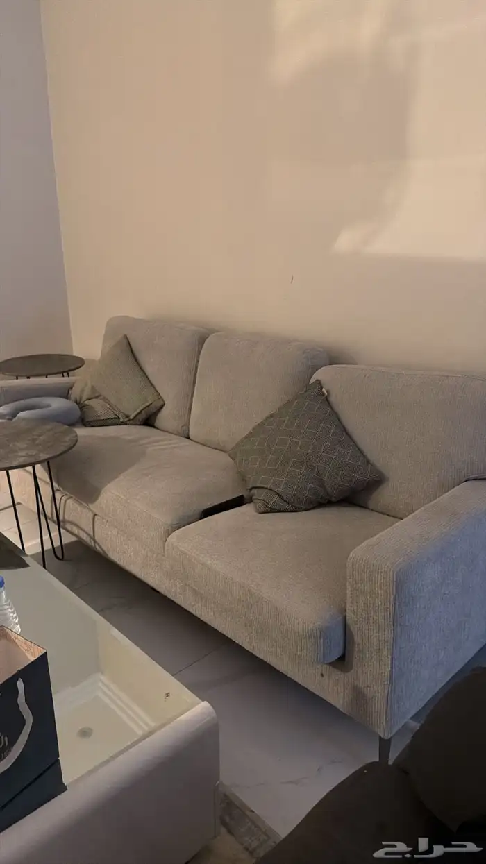 كنب للبيع رمادي 0