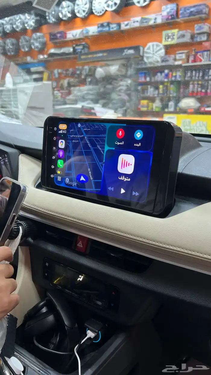 شاشه يارس تركب من 2022 لين 2025 4