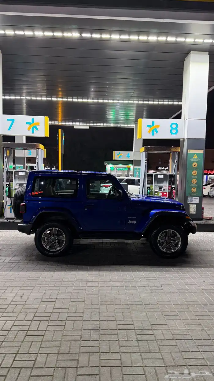 للبيع رانجلر صحارى (ازرق ) 6