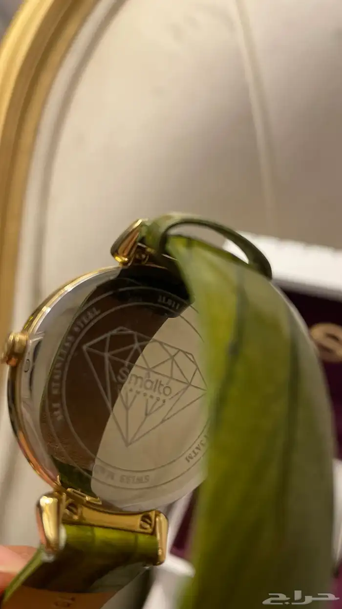 ساعة سمالتو لون اخضر فاتح 4