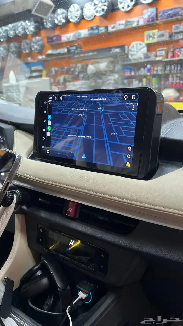 شاشه يارس تركب من 2022 لين 2025 7