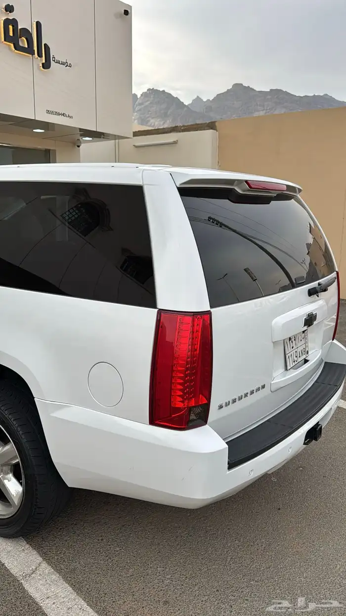 للبيع  شيفروليه تاهو 2007 LTZ   اللون أبيض   دبل 22