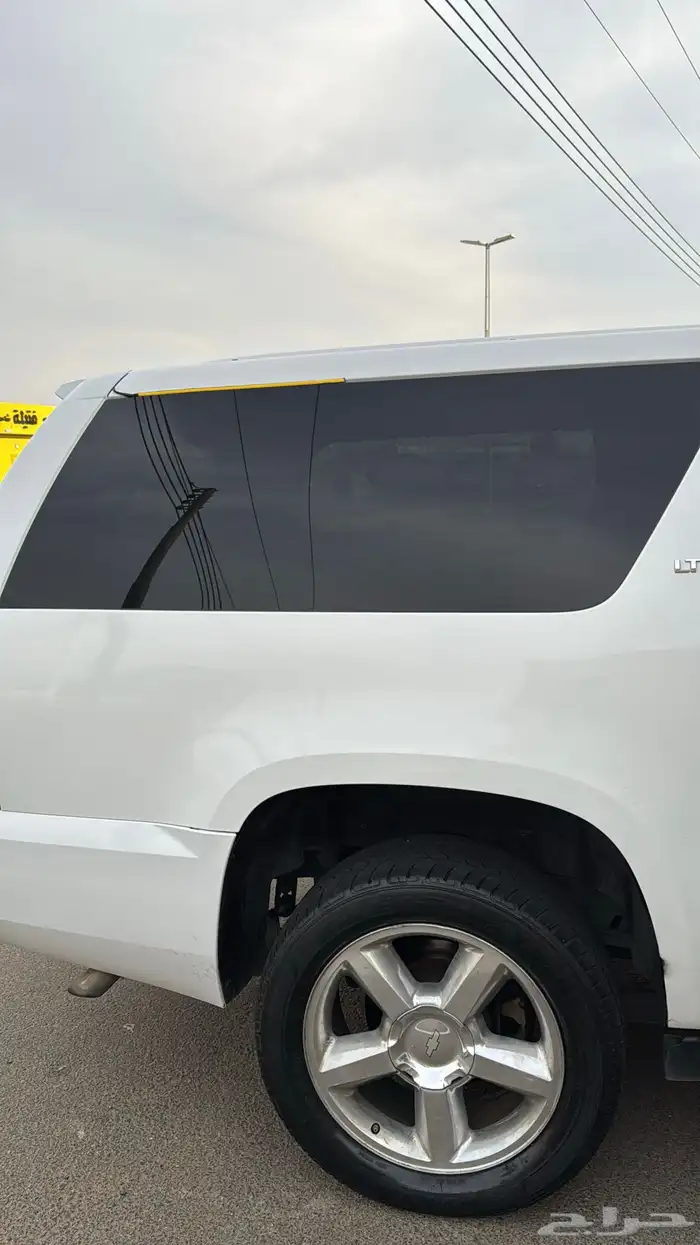 للبيع  شيفروليه تاهو 2007 LTZ   اللون أبيض   دبل 37