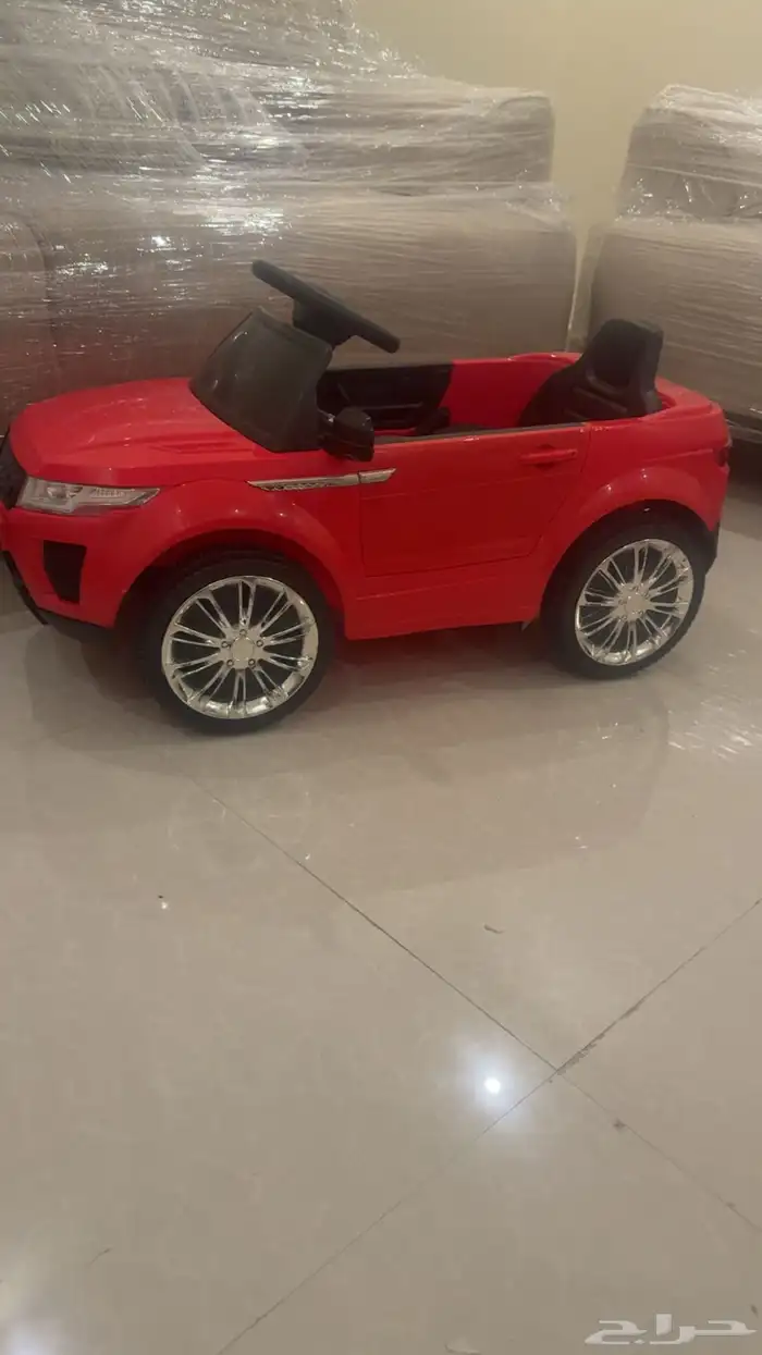 سيارة اطفال كهربائيه زحليقة اطفال (نظيييفه) 0