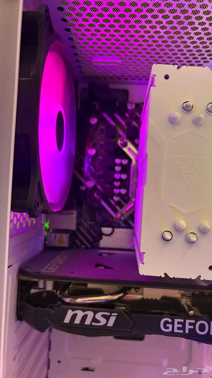 PC i5-12400F RTX 4060 استخدام شهرين فقط ماخذه من كازا سوق 7