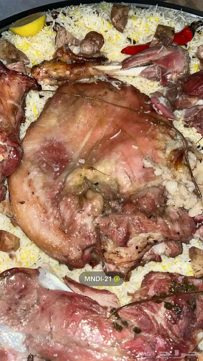 طبخ حنيذ بالمرخ 5