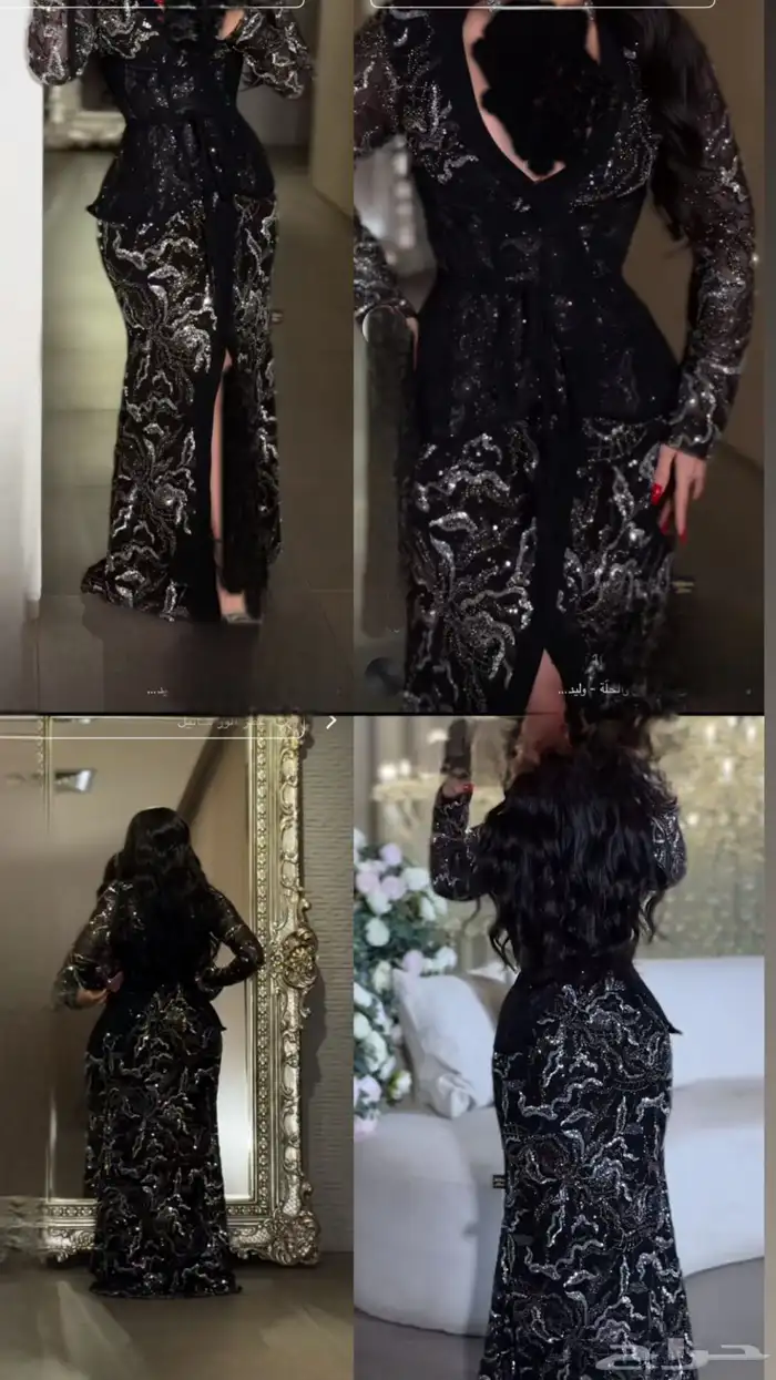 فستان مصممه كويتيه 4