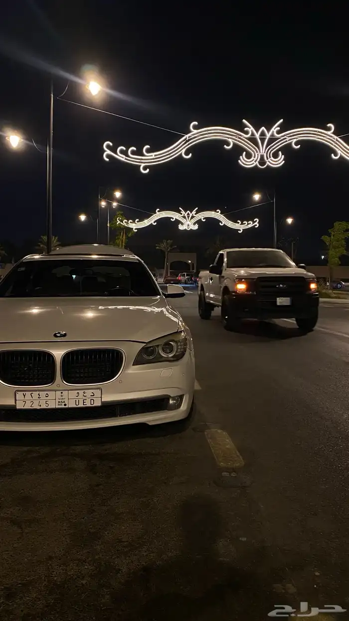 bmw 740i v6 ثاني مالك من الوكاله 2
