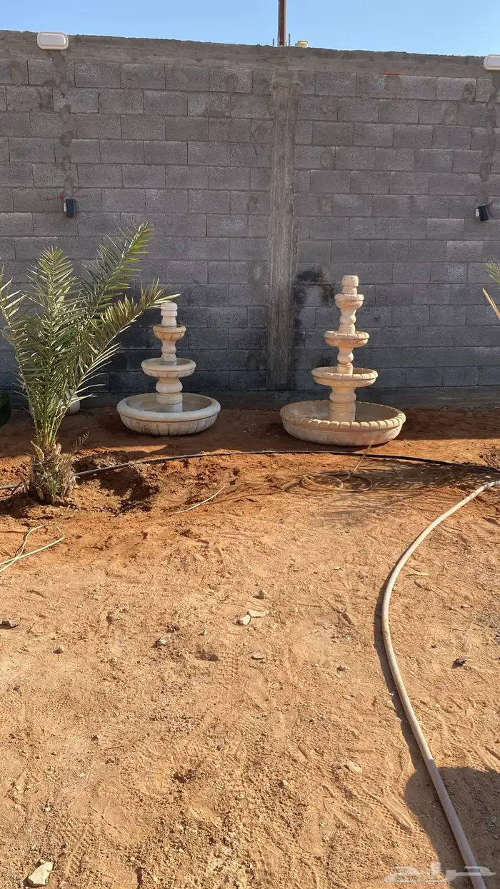 نافورة حجر القريات 5