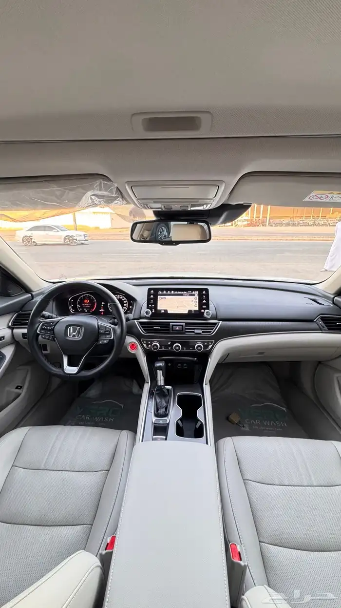 هوندا اكورد 2022 - فل كامل مخزنه عداد 6 الاف فقط 7