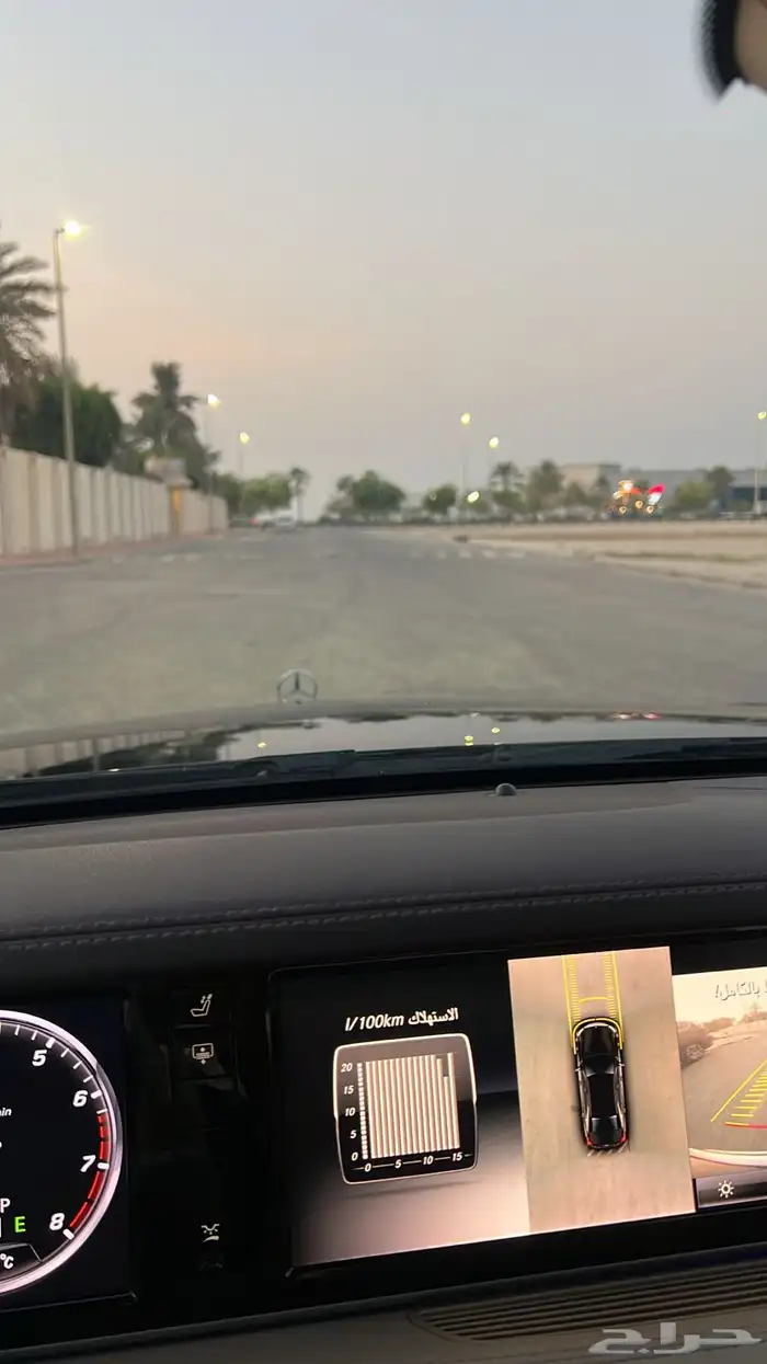 مرسيدس اس 400 الموديل 2015 ممشى قليل 39