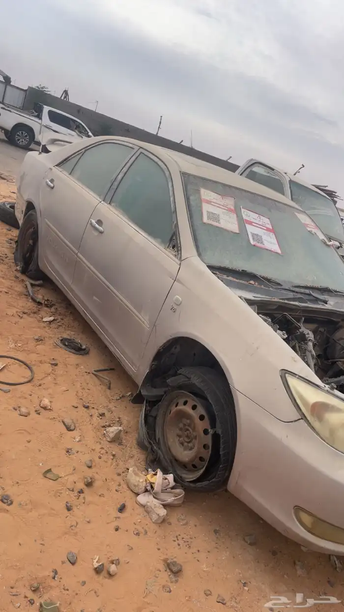 تشليح كامري تورنق فل كامل 2004 ممشى قليل 0