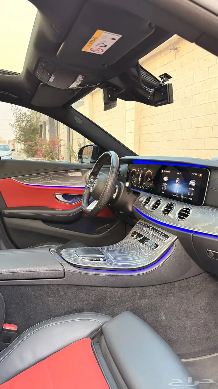 مرسيدس E350 AMG 2021 ( بنزين ) بحالة الوكالة 18