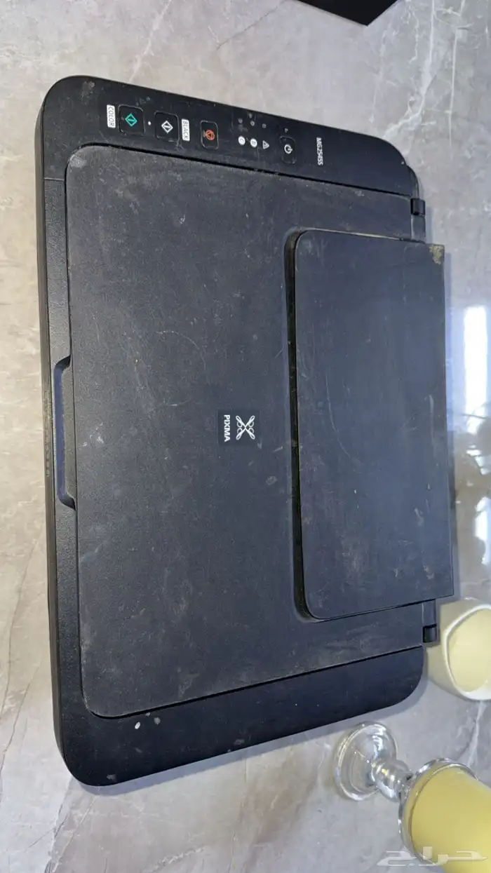 كمبيوتر DELL وطابعة Canon وشاشة DELL 0